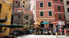 The vivid town of Vernazza in the Cinque Terre