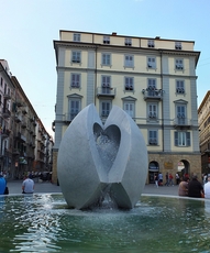 Modern art in the historical center of La Spezia