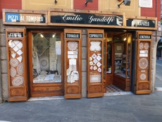 A typical, ancient shop in Rapallo 