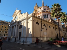 Die eindrucksvolle Basilica dei Santi Gervasio e Protasio in Rapallo am Tigullischen Golf