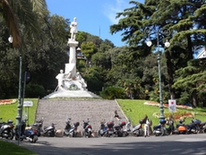 Monument in Genoa - Eupean Capital of Culture 2004