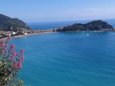 View at the peninsula of Sestri Levante