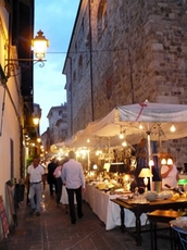 A typical Ligurian market