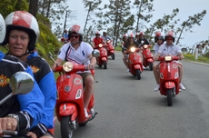 Here the Vespa gang is coming!
